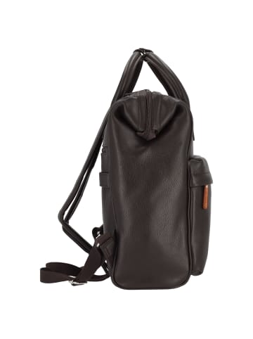 Jump Uppsala Cuir Rucksack Leder 34 cm Laptopfach in chocolate