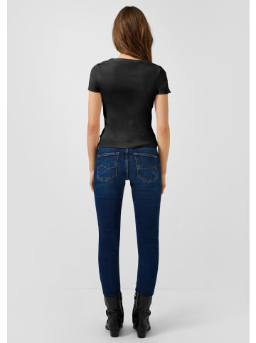 QS T-Shirt in 9999_schwarz