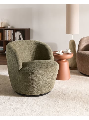 Beliani Sessel KUOLPA in Grün - (W) 67 x (H) 69 x (L) 75 cm