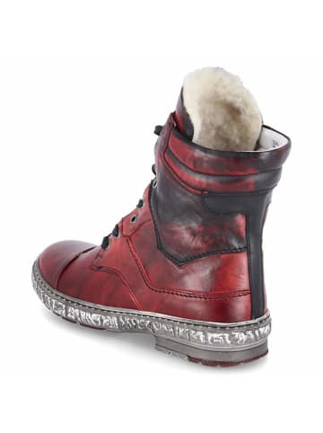 Krisbut Schnürstiefel  in rot