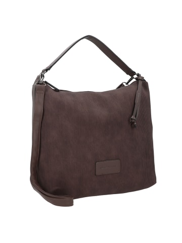 Tom Tailor Genia Shopper Tasche 36 cm in dark brown