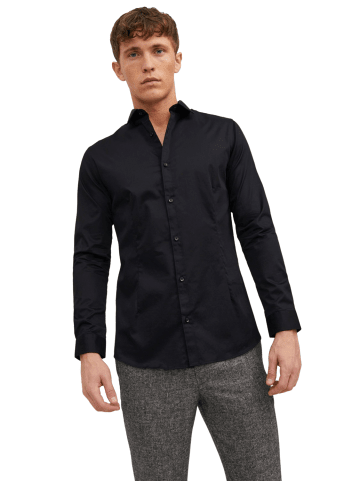 Jack & Jones Hemd JJPRPARMA in Schwarz