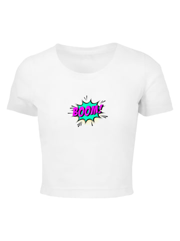 Merchcode Merchcode Cropped T-Shirts in white