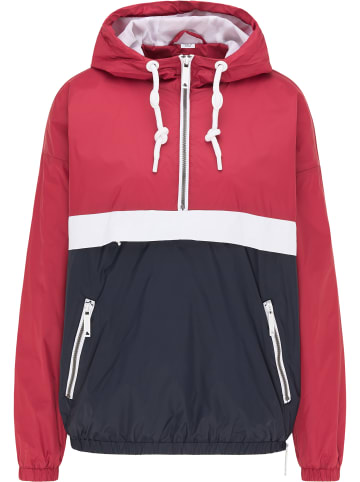 DreiMaster Maritim Colorblock Schlupfjacke in Rot Nachtblau