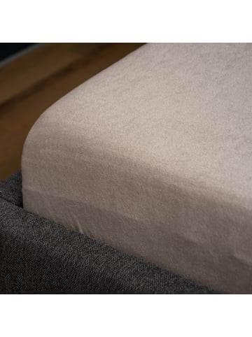 Setex Setex Frottee-Spannbettlaken in taupe