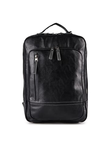 Camel Active Traces Daypack L Leder 39.5 cm Laptopfach in black