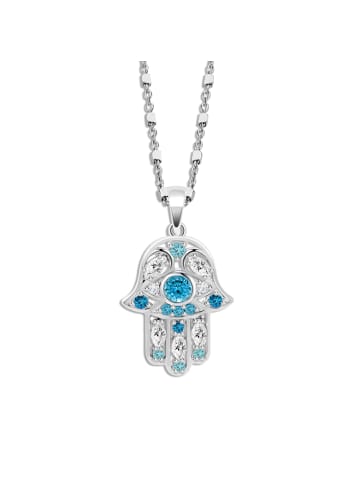 LOTUS silver Anhänger Silber 925 Sterling Silber Hand der Fatima Halsketten