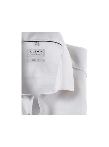 OLYMP  Langarm Business Hemd für Herren in creme in creme