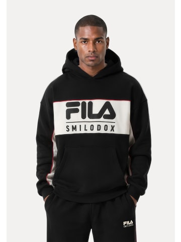 SMILODOX Hoodie Tremiti in Schwarz