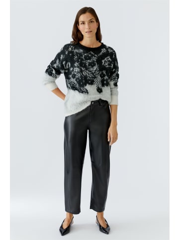 Oui Hose in black