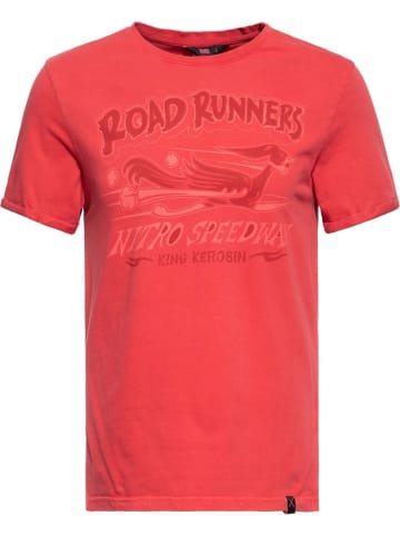 King Kerosin T-Shirt "T-Shirt Road Runner" in Rot