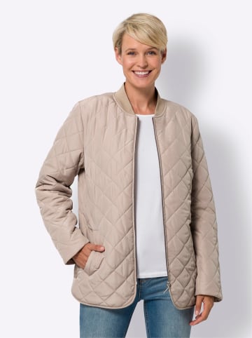 Sieh an! Steppjacke in sesam
