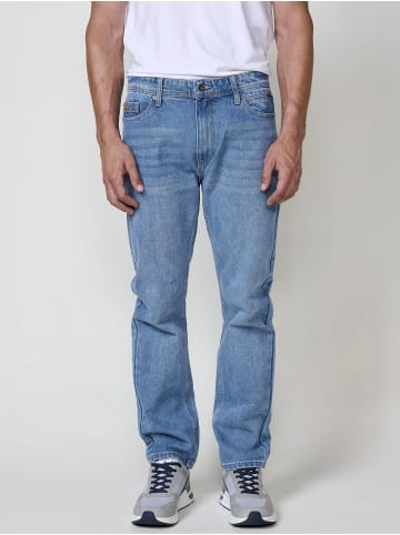 KOROSHI Jeans mit bequemer Passform in blau
