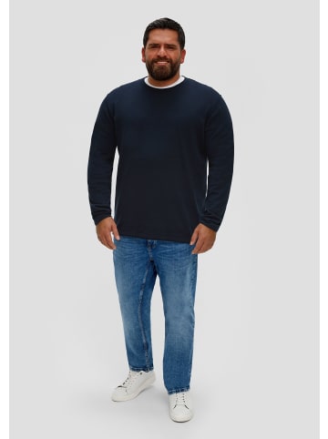 s.Oliver Strickpullover langarm in Blau