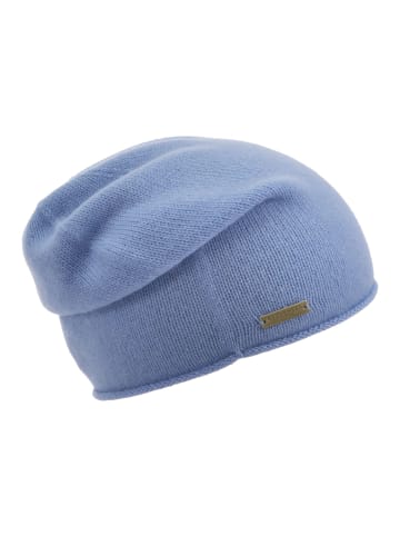 Seeberger Strickmütze in blau