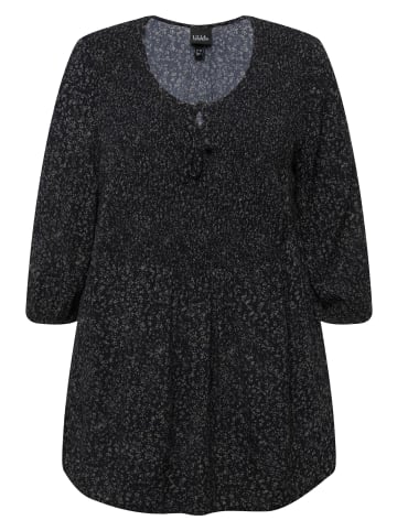 Ulla Popken Bluse in schwarz