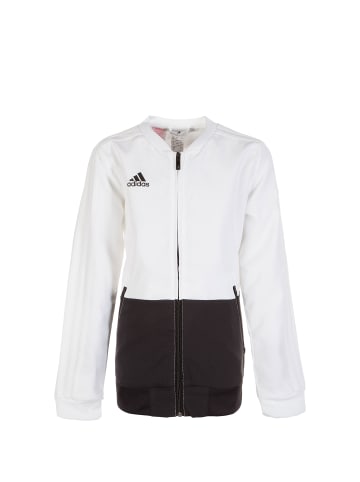 adidas Performance Sweatjacke Condivo 18 in schwarz / weiß