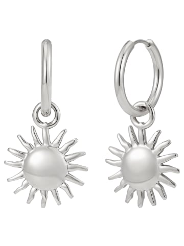 GOOD.designs Ohrringe Sonne in Silber