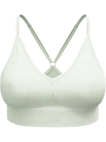 Odlo Sport-BH "Sport bra SEAMLESS LOW - PADDED" in Beige