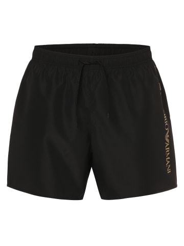 EA7 Badeshorts in schwarz