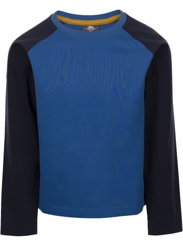 Trespass Kinder Sweatshirt "Colley Long Sleeve Tshirt" in Blau