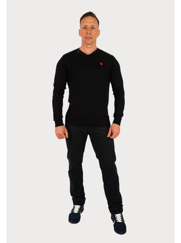 U.S. Polo Assn. Strickpullover in schwarz