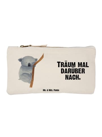 Mr. & Mrs. Panda Schminktasche Koalabär mit Spruch in Weiß