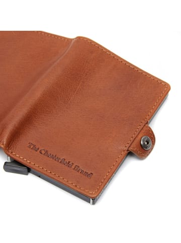 The Chesterfield Brand Albury Kreditkartenetui RFID Schutz Leder 7 cm in cognac