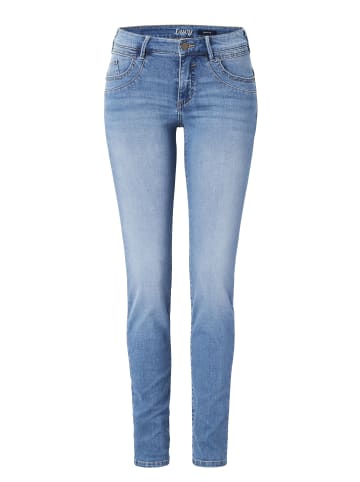 Paddock's 5-Pocket Jeans LUCY in mid blue