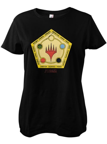 MAGIC THE GATHERING Shirt "Symbols Girly Tee" in Schwarz