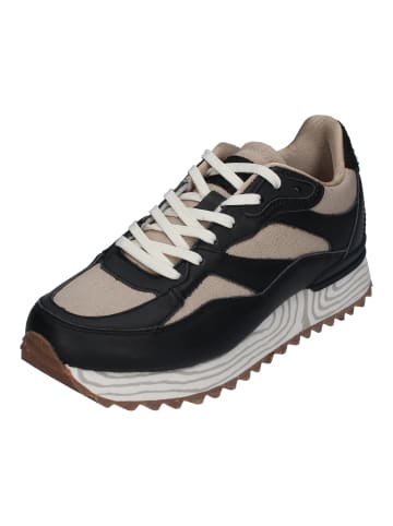 WODEN Sneaker Low SOPHIE ORGANIC MARBLE WL850 in schwarz