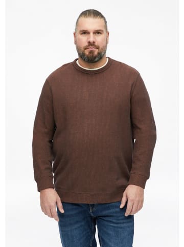 s.Oliver Sweatshirt in 89G3_dunkelbraun