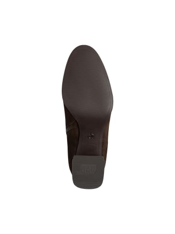 Tamaris Lederstiefeletten Braun