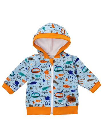 Baby Sweets Jacke Lieblingsstücke Tierwelten in blau orange