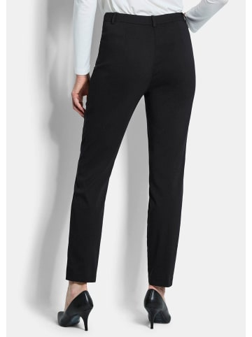 GOLDNER Bengalinhose mit Längsnähten in schwarz