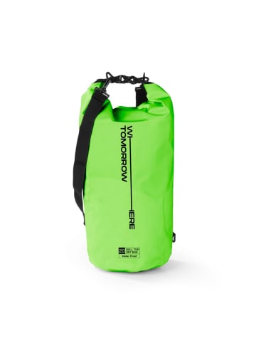 Where Tomorrow PVC dry bag 20L - grün wasserdichte Tasche