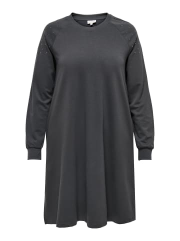 ONLY Carmakoma Sweatshirt-Kleid in Phantom