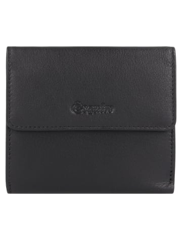 Esquire Viktoria Geldbörse RFID 10 cm in schwarz