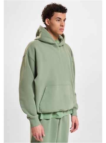 DEF Kapuzenpullover in green washed