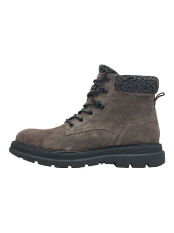 Stiefelette Taupe