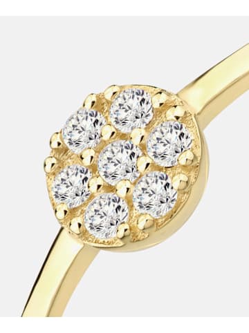 Vanlere Verlobungsring aus 375 Gelbgold mit Zirkonia