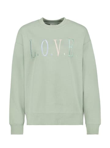 Eight2Nine Sweatshirt in jadeite green