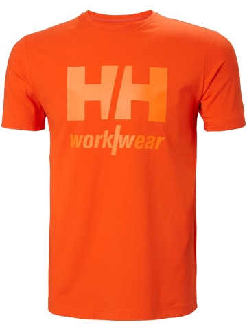 Helly Hansen T-Shirt "Logo T-Shirt" in Orange