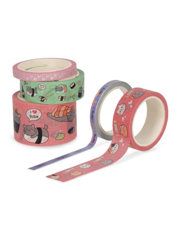 LEGAMI Legami Klebebänder Set 5 Stk. - TAPE BY TAPE - KITTY