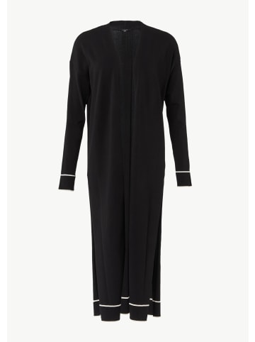 comma Strickjacke langarm in Schwarz