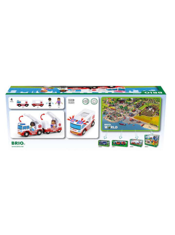 Brio Aktionsspiel BRIO World - Rettungswagen Ab 3 Jahre in bunt