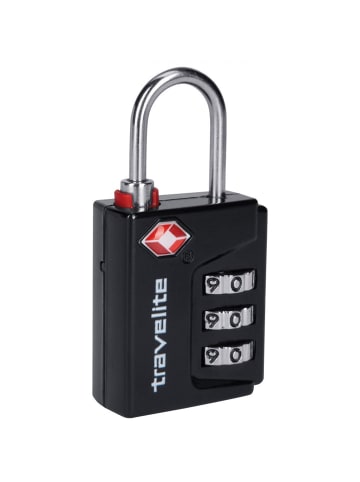 travelite Accessoires TSA-Gepäckschloss 5 cm schwarz