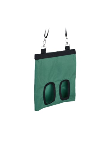 relaxdays Heutasche in Grün/ Schwarz - (B)25 x (H)31 cm