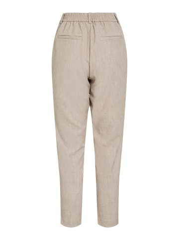 Vila High Waist Hose in Natural Melange