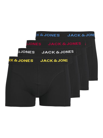 Jack & Jones 4er-Pack Trunks in Black 1